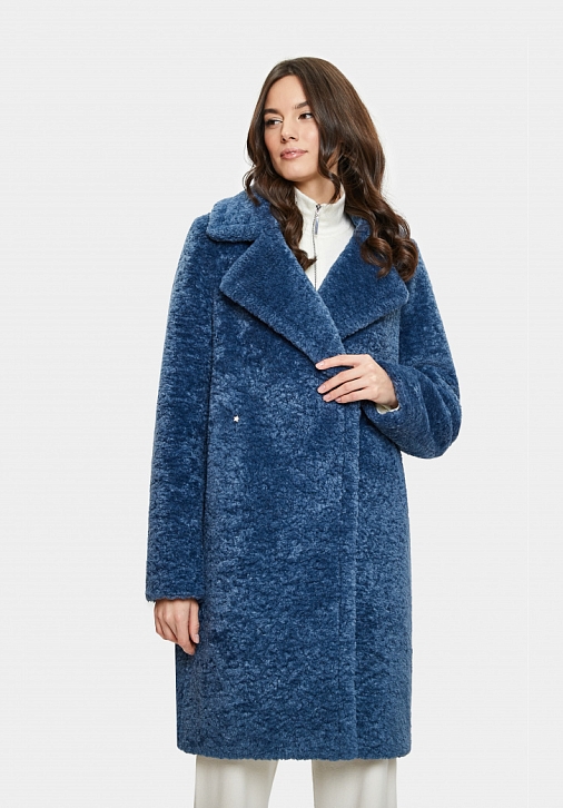 Пальто меховое жен. 3-0121м-3181