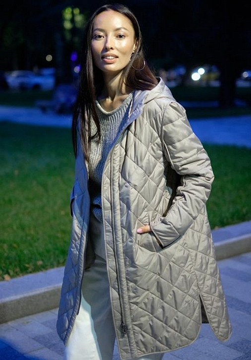 Пальто демисезонное стеганное Jane Sarta